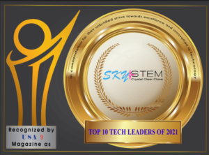 2021 USA9 - Top 10 Tech Leaders of 2021 Certificate