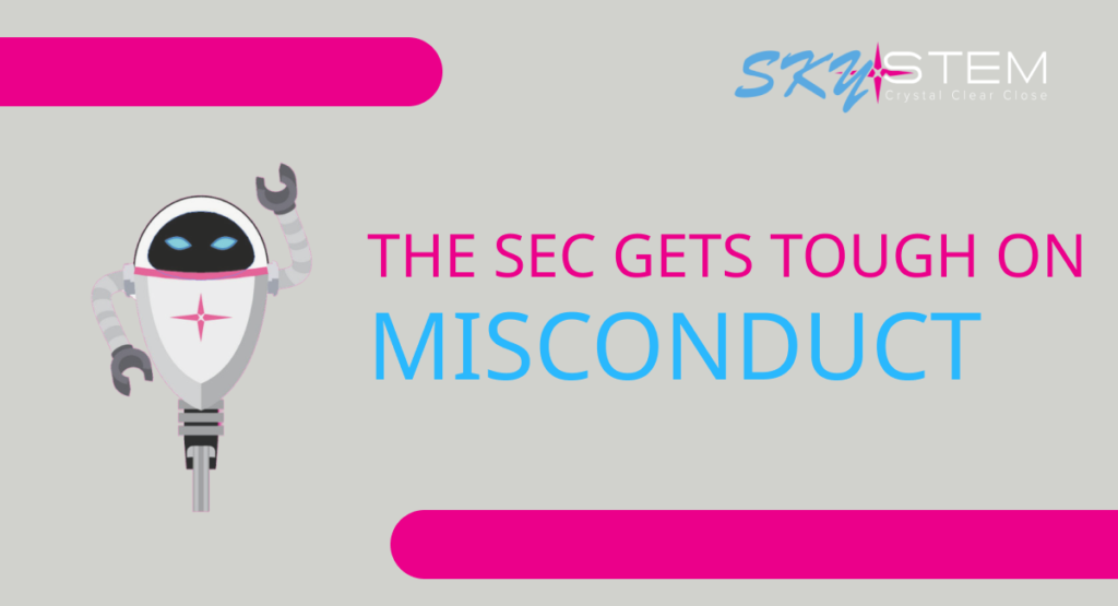 the sec gets tough on misconduct